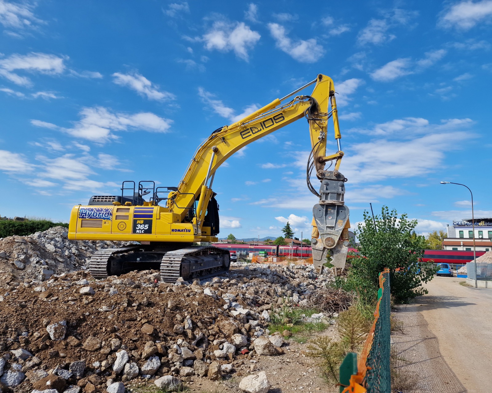 Immagine ELIOS associata al progetto Demolizione fabbricati interferenti con il nuovo tracciato