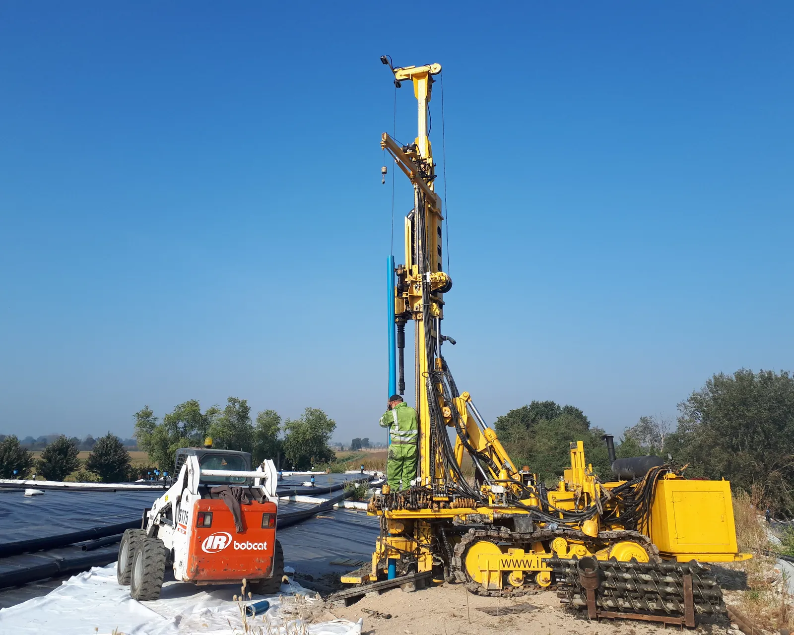 Opere integrative alla messa in sicurezza della ex discarica di Cascina Sessa a Maleo, documentazione di cantiere 4