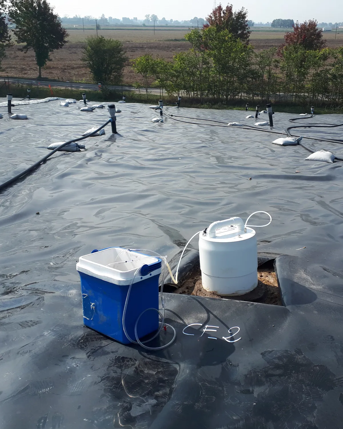 Opere integrative alla messa in sicurezza della ex discarica di Cascina Sessa a Maleo, documentazione di cantiere 8