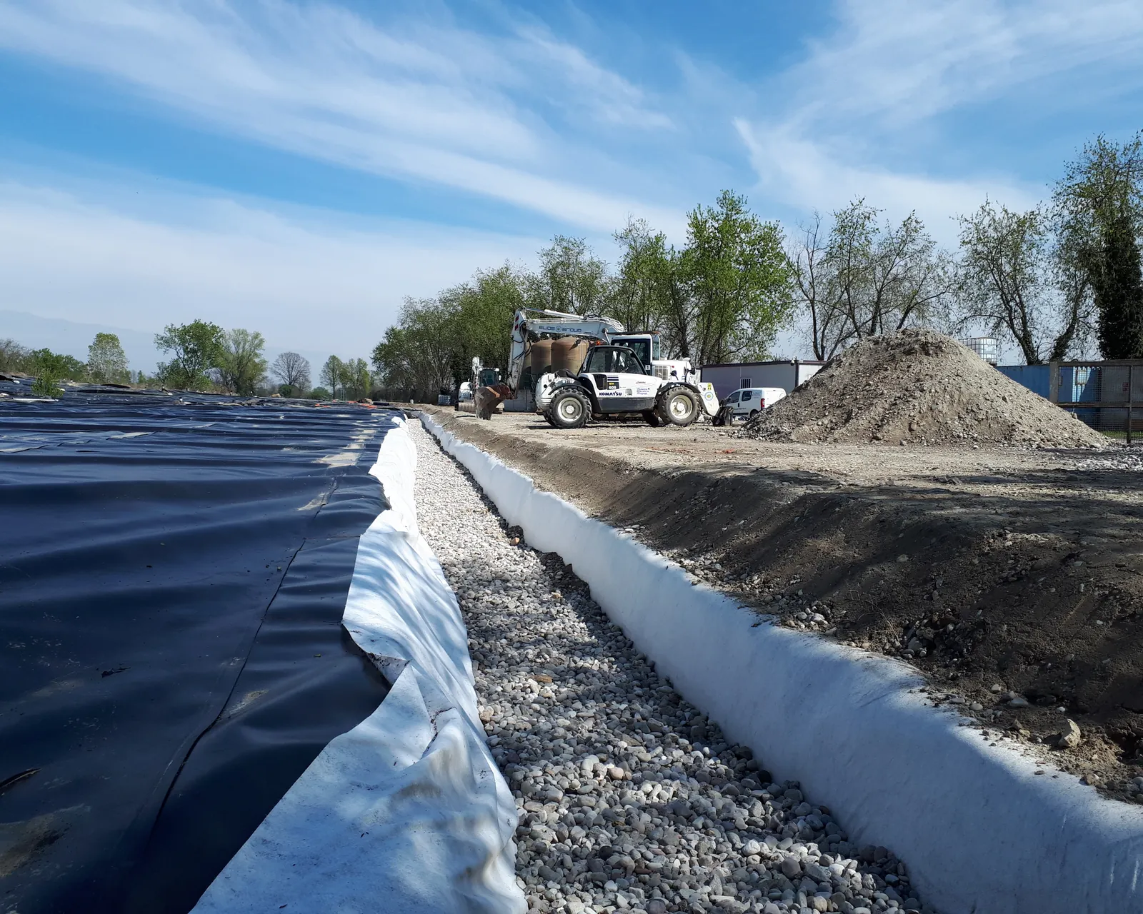 Opere integrative alla messa in sicurezza della ex discarica di Cascina Sessa a Maleo, documentazione di cantiere 9