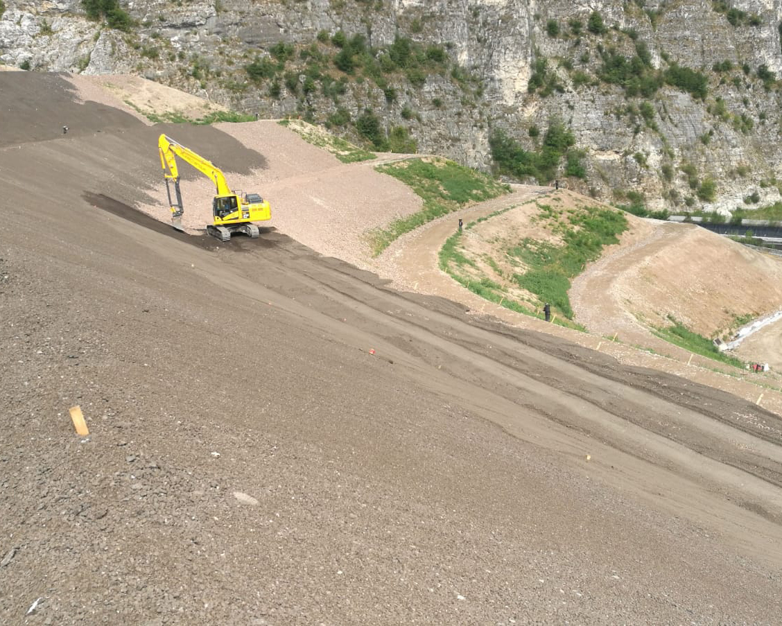 Messa in sicurezza permanente della discarica di Trento, documentazione di cantiere 1