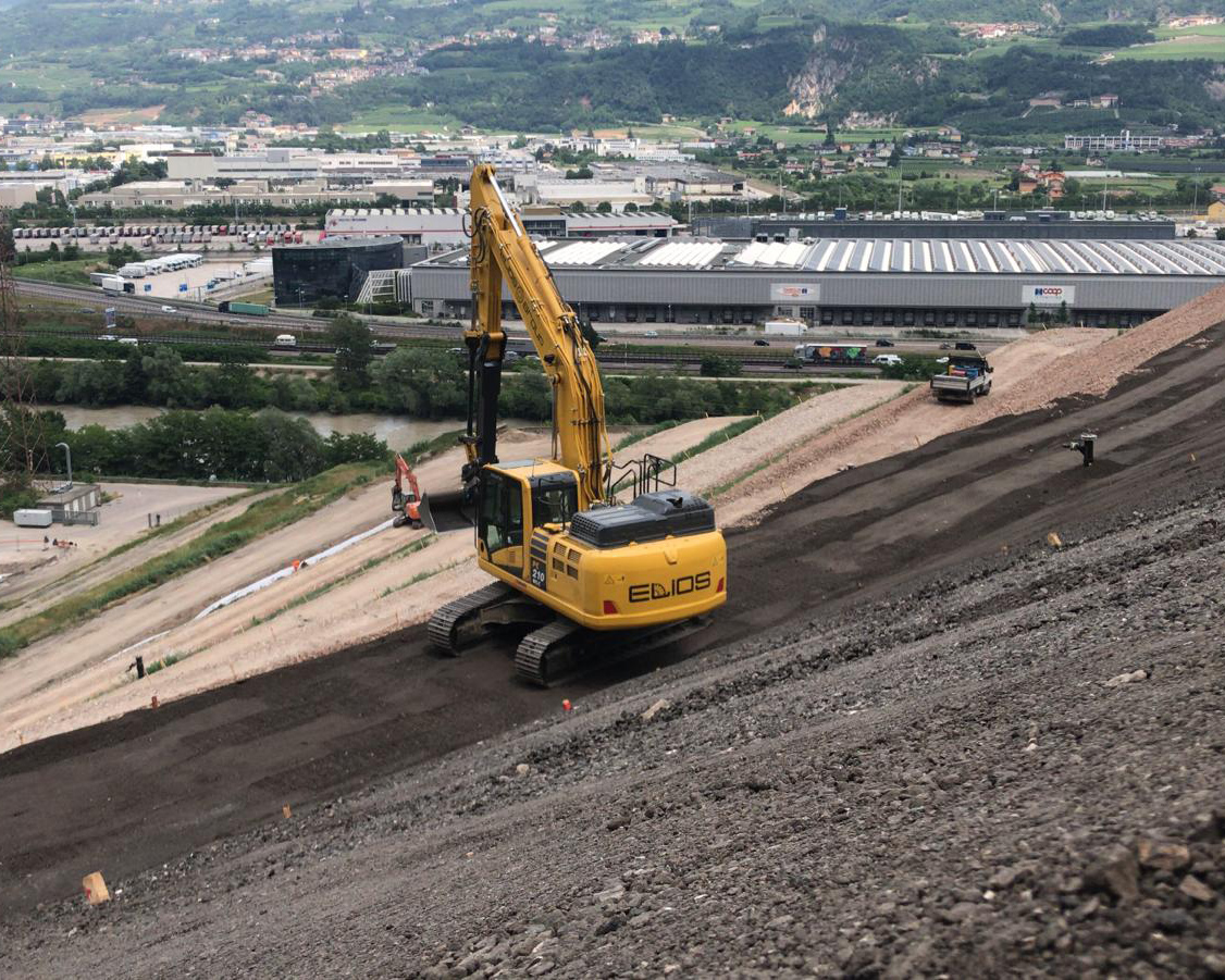 Messa in sicurezza permanente della discarica di Trento, documentazione di cantiere 3