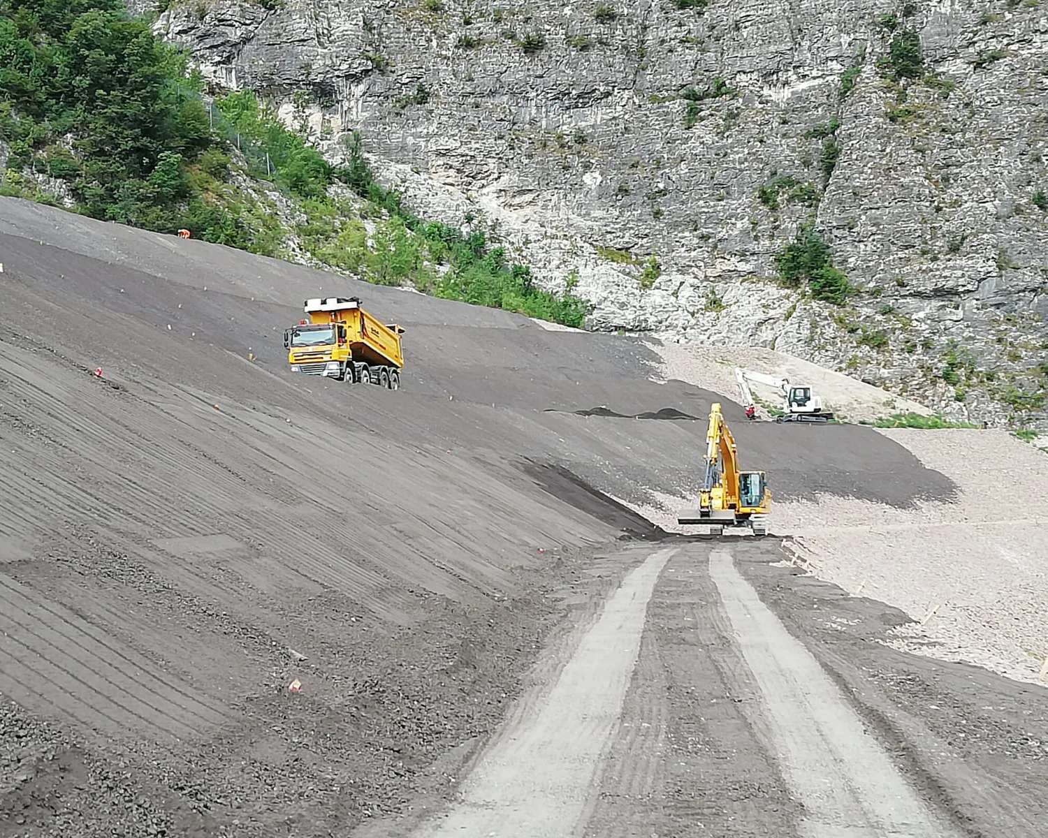 Messa in sicurezza permanente della discarica di Trento, documentazione di cantiere 5