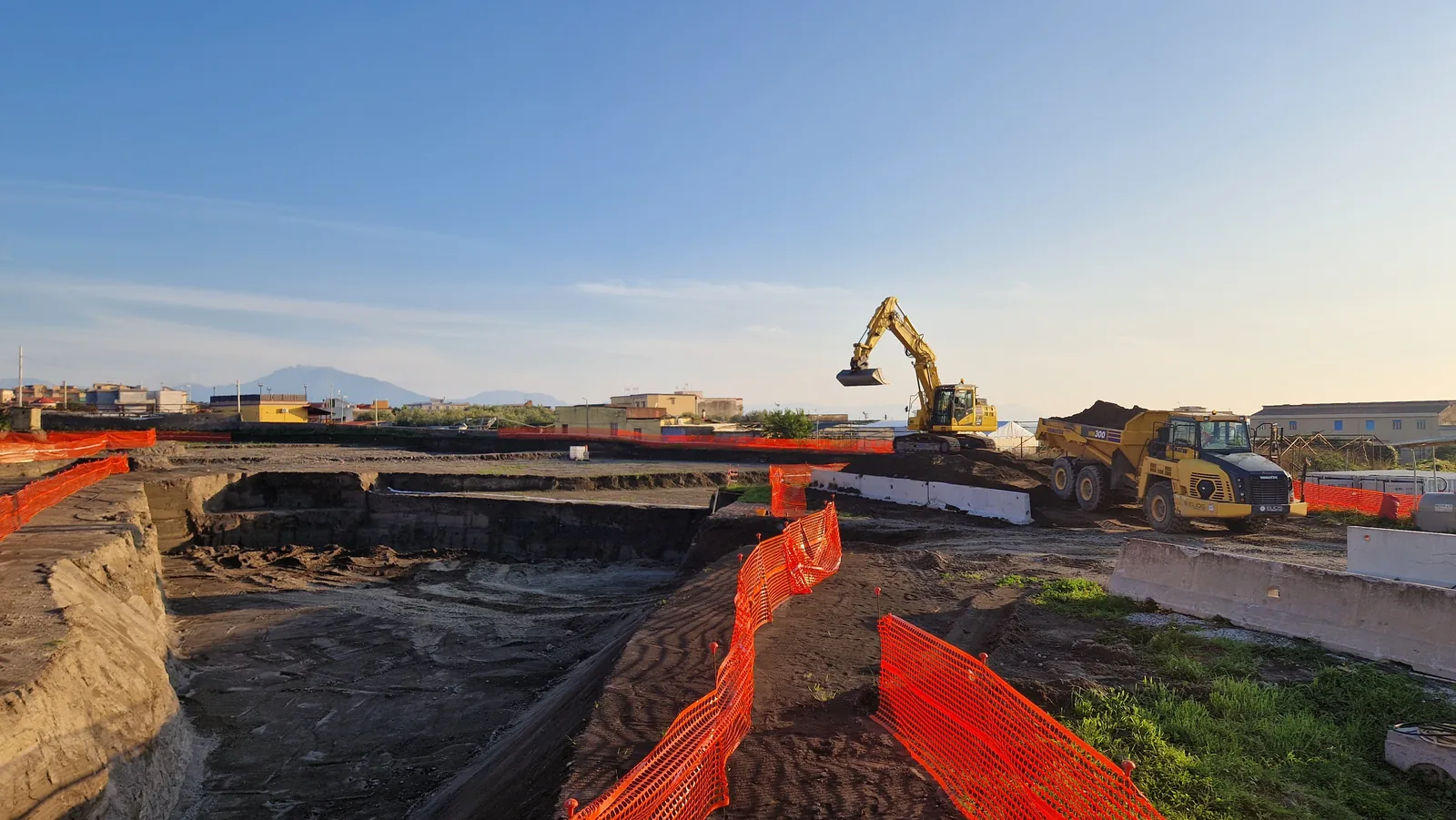 Bonifica nel Parco Archeologico di Ercolano, sito UNESCO, documentazione di cantiere 5
