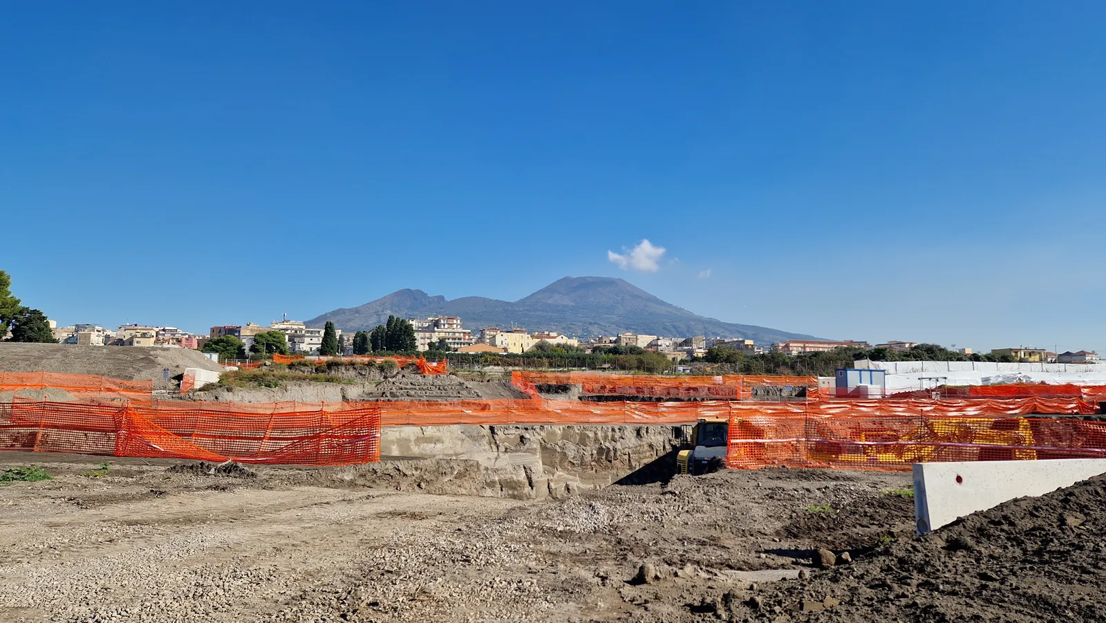 Bonifica nel Parco Archeologico di Ercolano, sito UNESCO, documentazione di cantiere 6