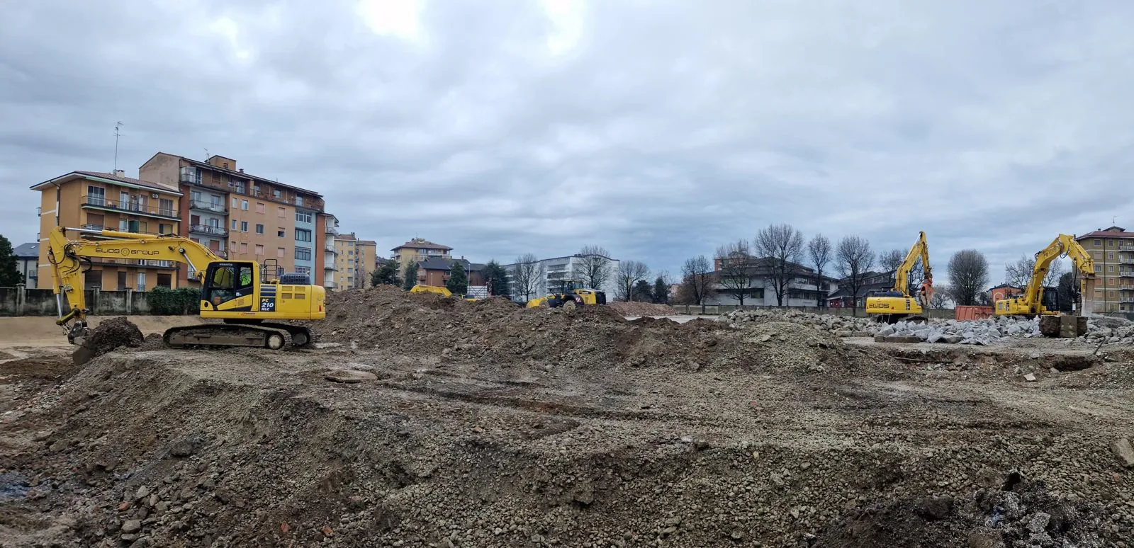 Bonifica e demolizione delle opere interrate nell’area Ex ABB a Lodi, documentazione di cantiere 3