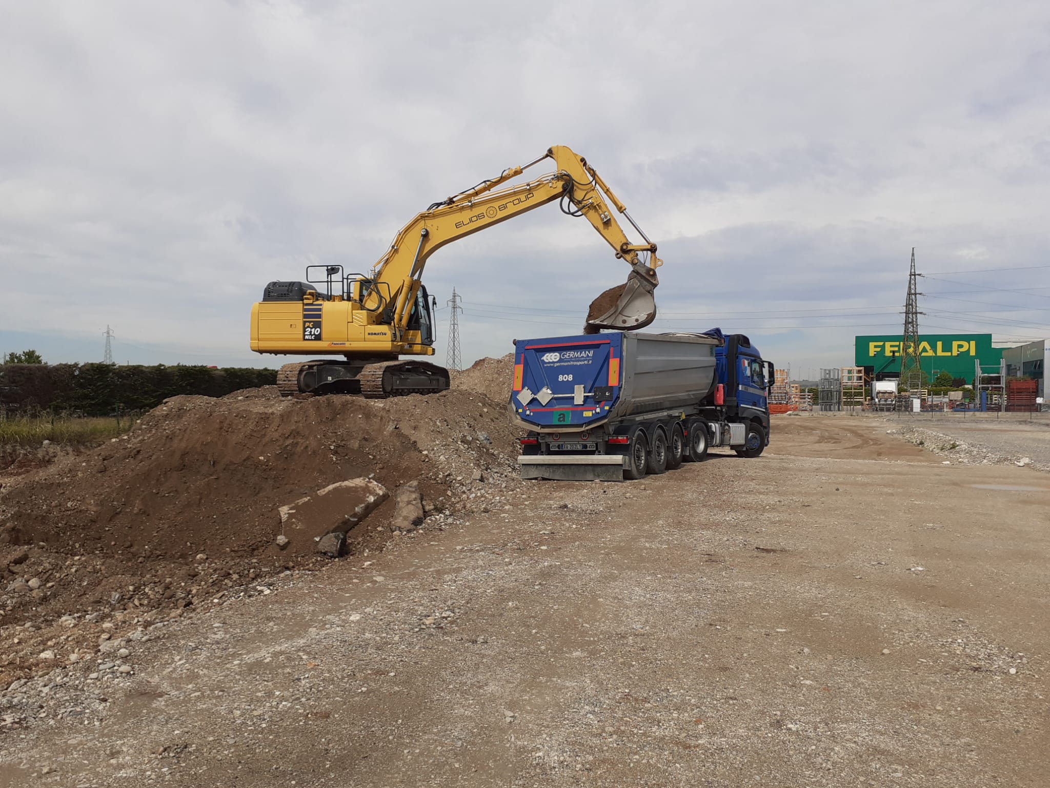 Landfill Mining presso discarica Ex Feralpi - Lonato (BS), documentazione di cantiere 4