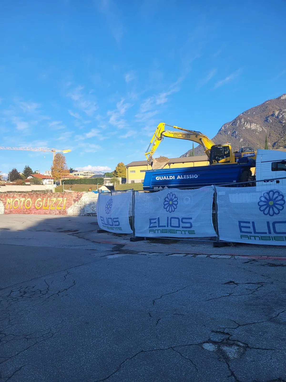 Bonifica dell’area Moto Guzzi per il nuovo Museo, Mandello del Lario, documentazione di cantiere 1