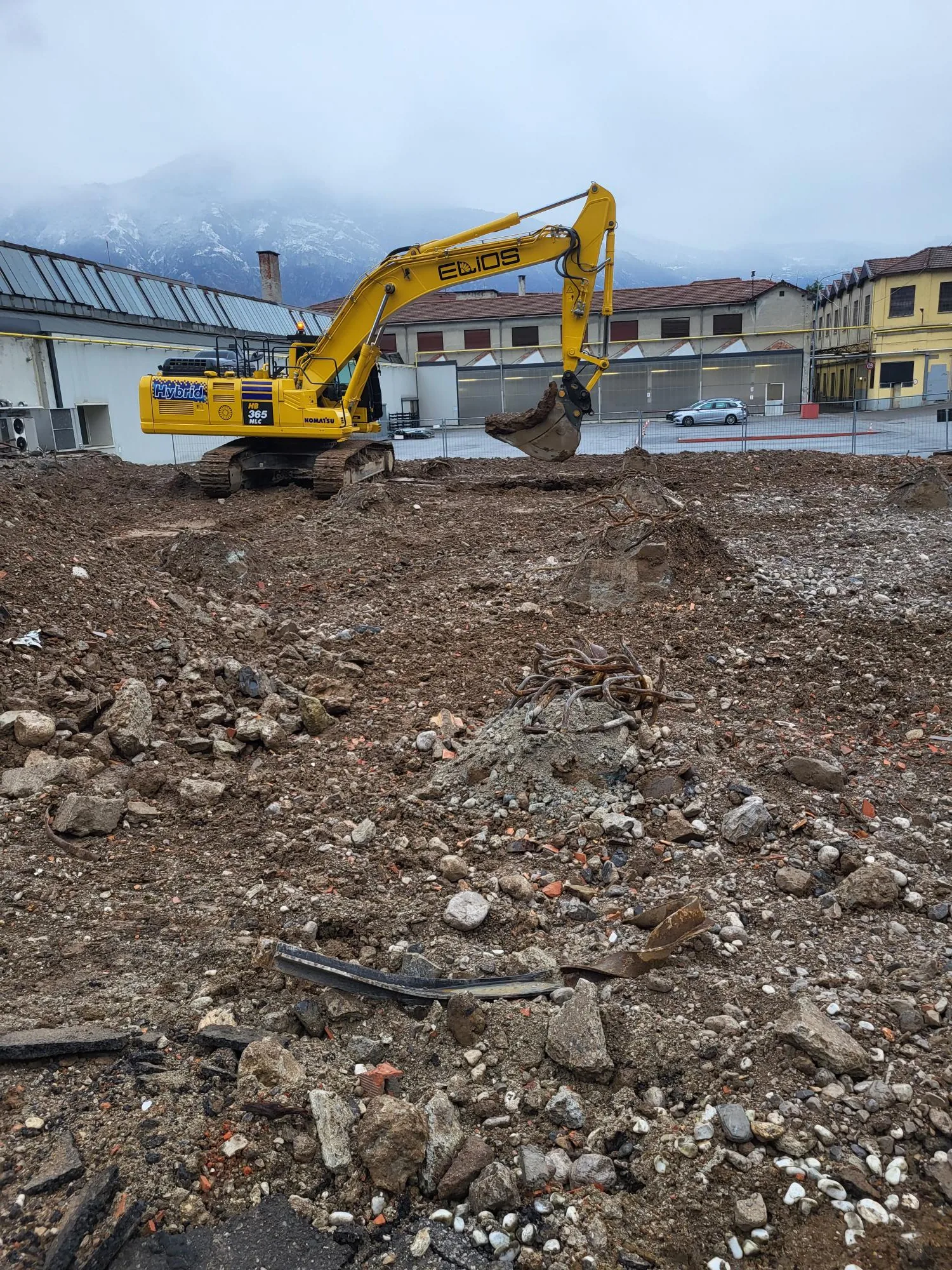 Bonifica dell’area Moto Guzzi per il nuovo Museo, Mandello del Lario, documentazione di cantiere 6