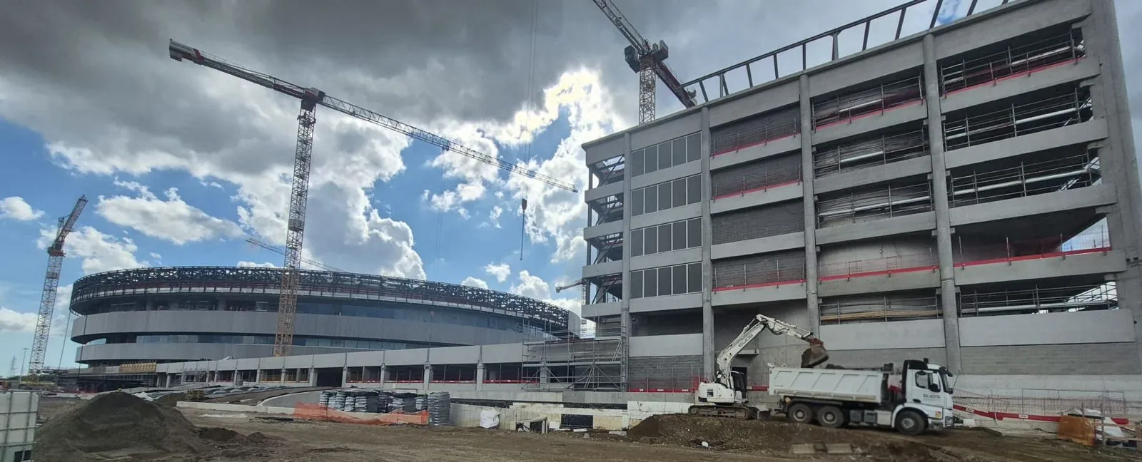 Gestione ambientale del cantiere PalaItalia, Milano Santa Giulia, documentazione di cantiere 1