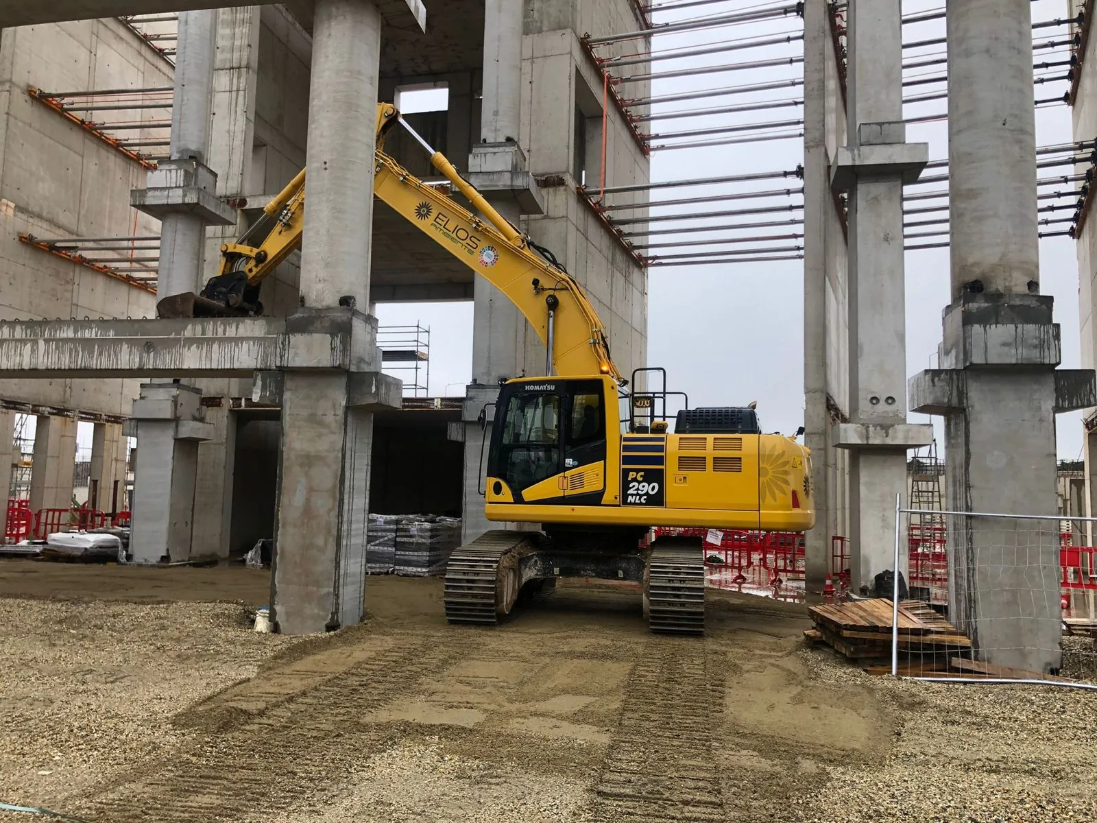 Gestione ambientale del cantiere PalaItalia, Milano Santa Giulia, documentazione di cantiere 4