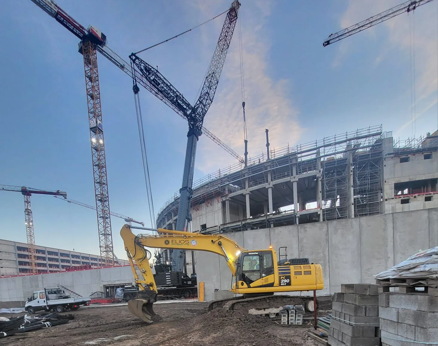 Gestione ambientale del cantiere PalaItalia, Milano Santa Giulia, documentazione di cantiere 5