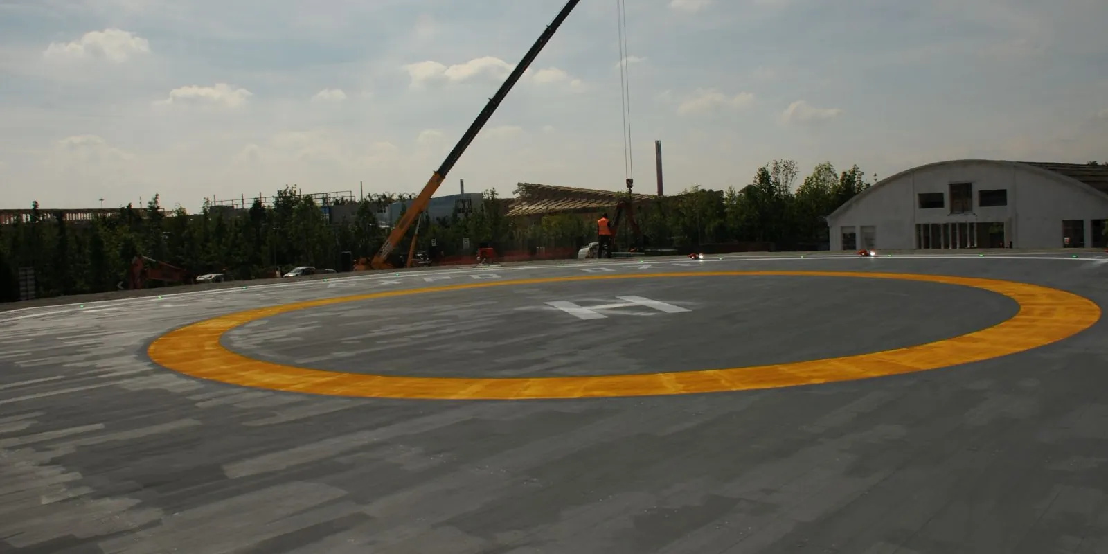 Realizzazione delle piastre espositive dei paesi espositori, EXPO 2015, documentazione di cantiere 6