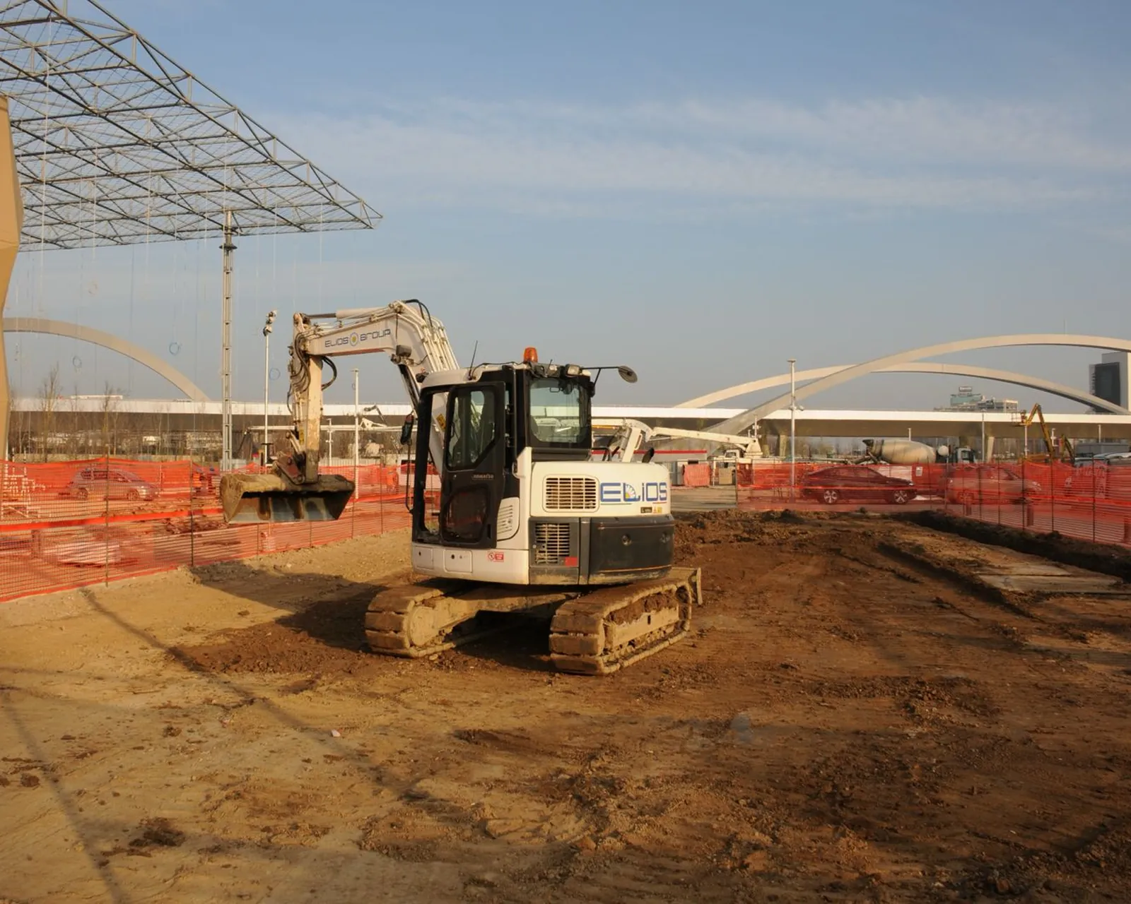 Realizzazione delle piastre espositive dei paesi espositori, EXPO 2015, documentazione di cantiere 10