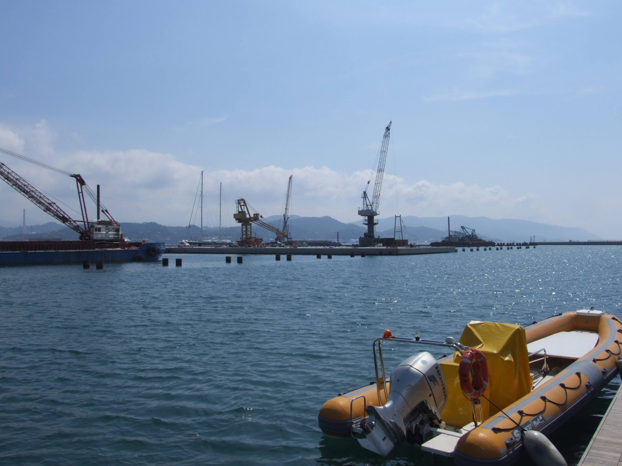 Bonifica ambientale dei fondali per Porto Mirabello, documentazione di cantiere 4