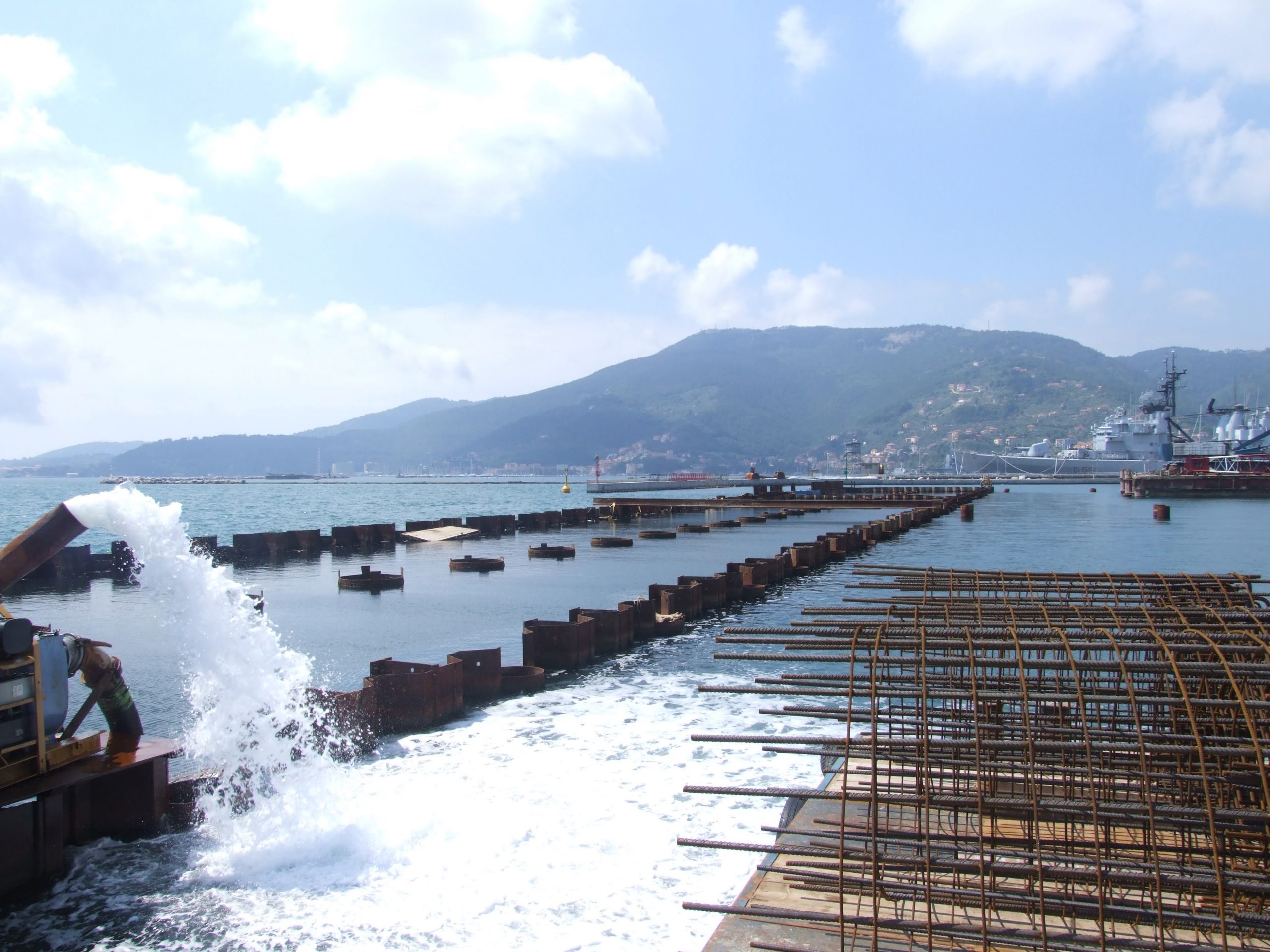 Bonifica ambientale dei fondali per Porto Mirabello, documentazione di cantiere 5