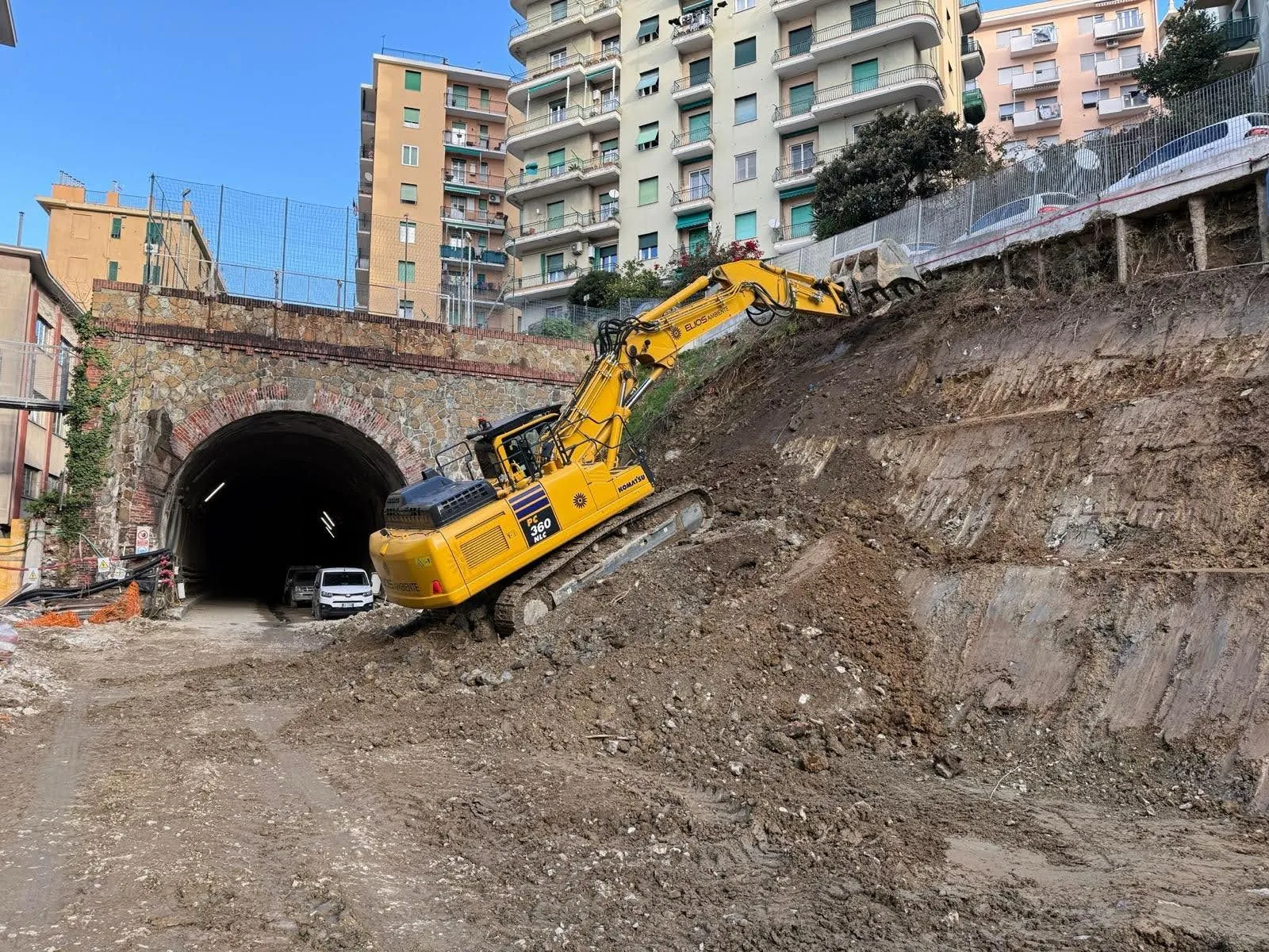 Bonifica del ballast amiantifero e demolizioni per il Terzo Valico, Nodo di Genova, documentazione di cantiere 1