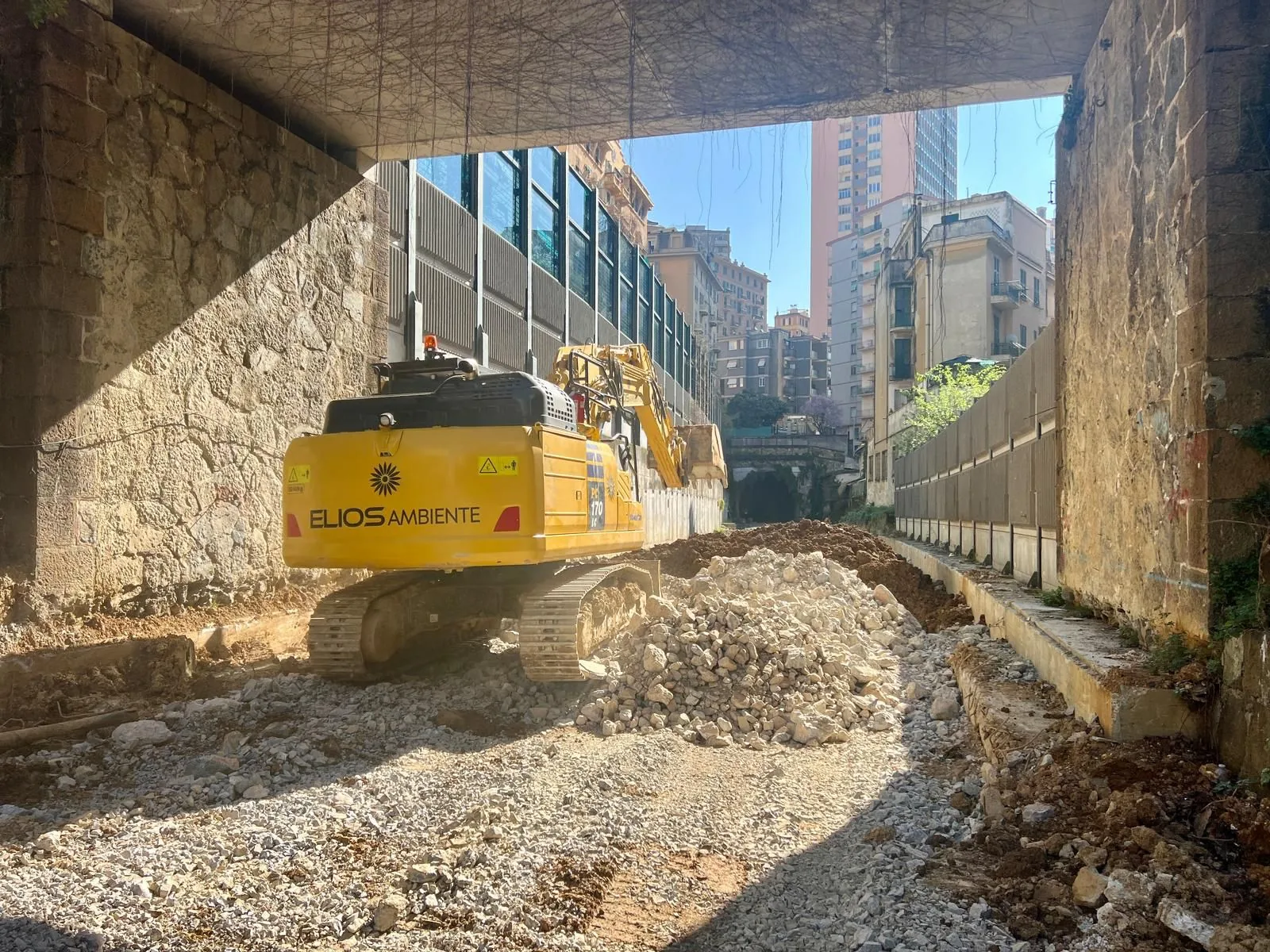 Bonifica del ballast amiantifero e demolizioni per il Terzo Valico, Nodo di Genova, documentazione di cantiere 4