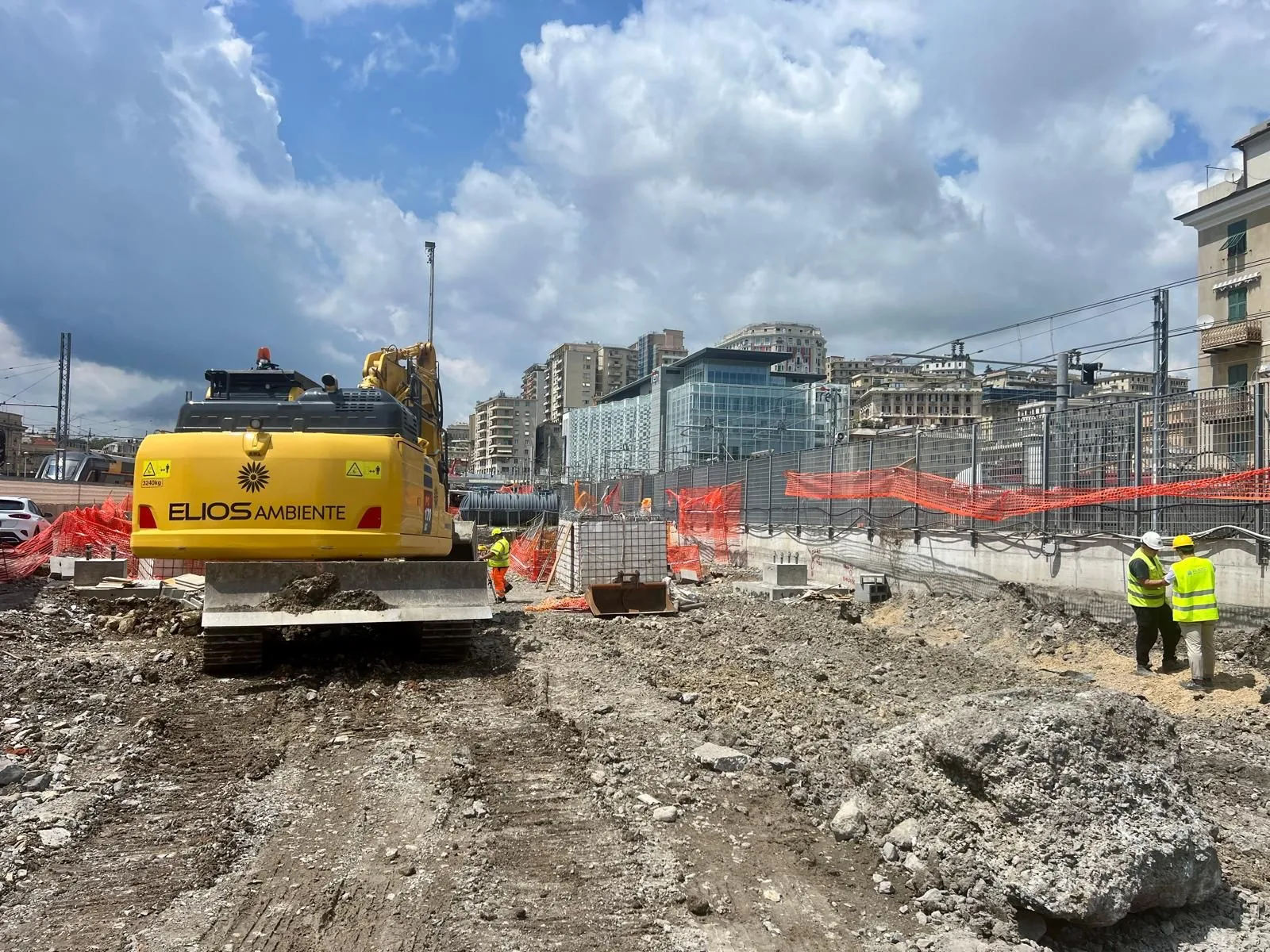 Bonifica del ballast amiantifero e demolizioni per il Terzo Valico, Nodo di Genova, documentazione di cantiere 5