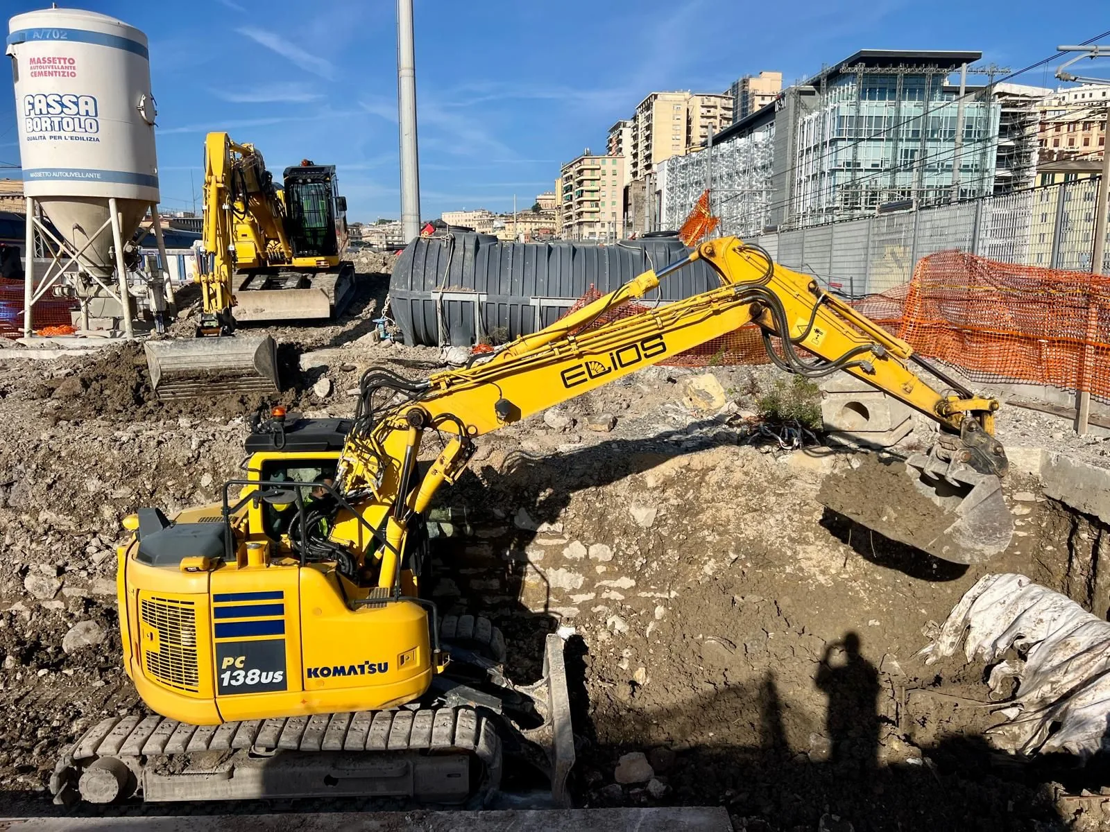 Bonifica del ballast amiantifero e demolizioni per il Terzo Valico, Nodo di Genova, documentazione di cantiere 6