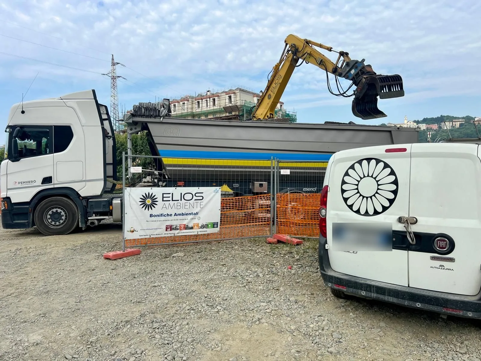 Bonifica del ballast amiantifero e demolizioni per il Terzo Valico, Nodo di Genova, documentazione di cantiere 7
