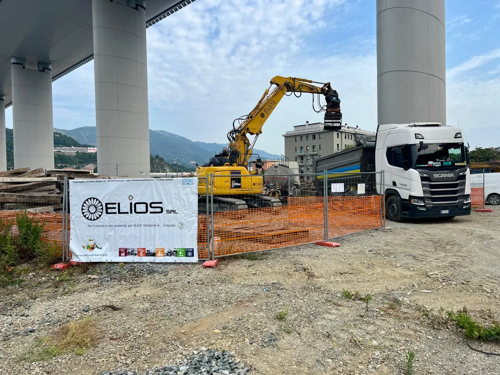 Bonifica del ballast amiantifero e demolizioni per il Terzo Valico, Nodo di Genova, documentazione di cantiere 8
